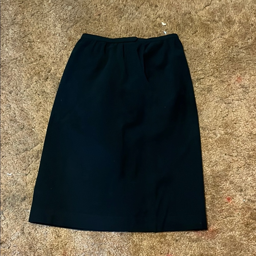 Classic Black Pencil Skirt for Women